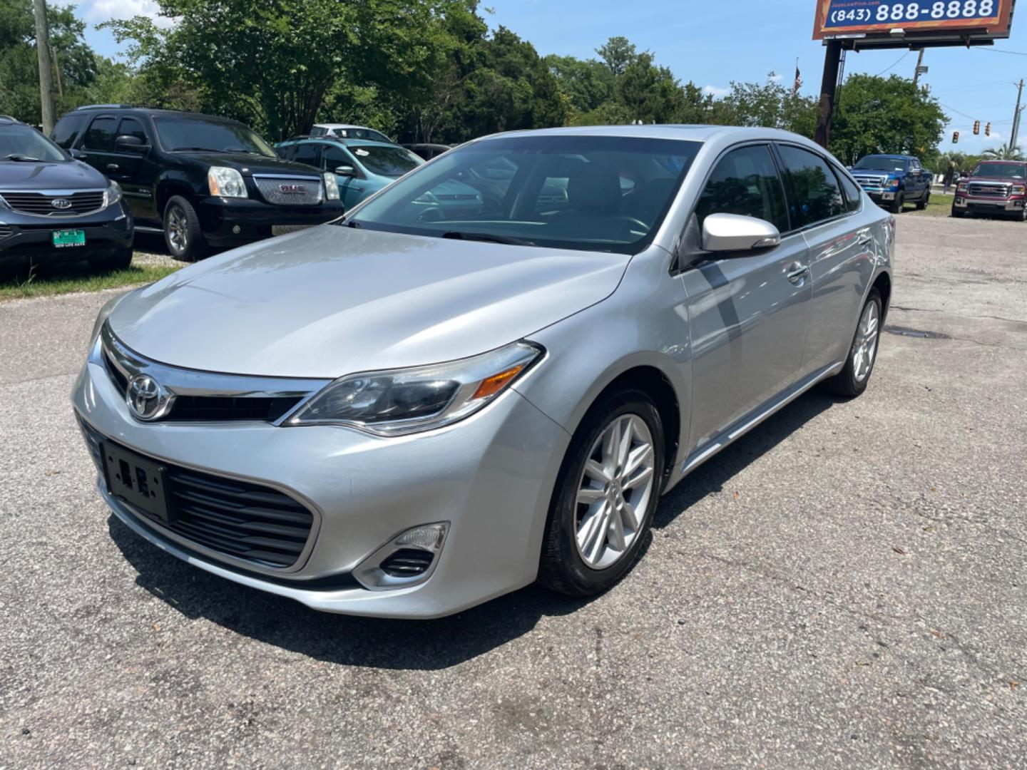 2014 GRAY TOYOTA AVALON XLE (4T1BK1EB4EU) with an 3.5L engine, Automatic transmission, located at 5103 Dorchester Rd., Charleston, SC, 29418-5607, (843) 767-1122, 36.245171, -115.228050 - Local Trade-in with Leather, Sunroof, Navigation, Backup Camera, CD/AUX/Bluetooth, Dual Climate Control, Power Everything (windows, locks, seats, mirrors), Heated Seats, Push Button Start, Keyless Entry (2 key fobs), Alloy Wheels. Clean CarFax (no accidents reported!) 99k miles Located at New Life - Photo#2